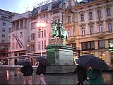 The Square -- Downtown Zagreb Croatia